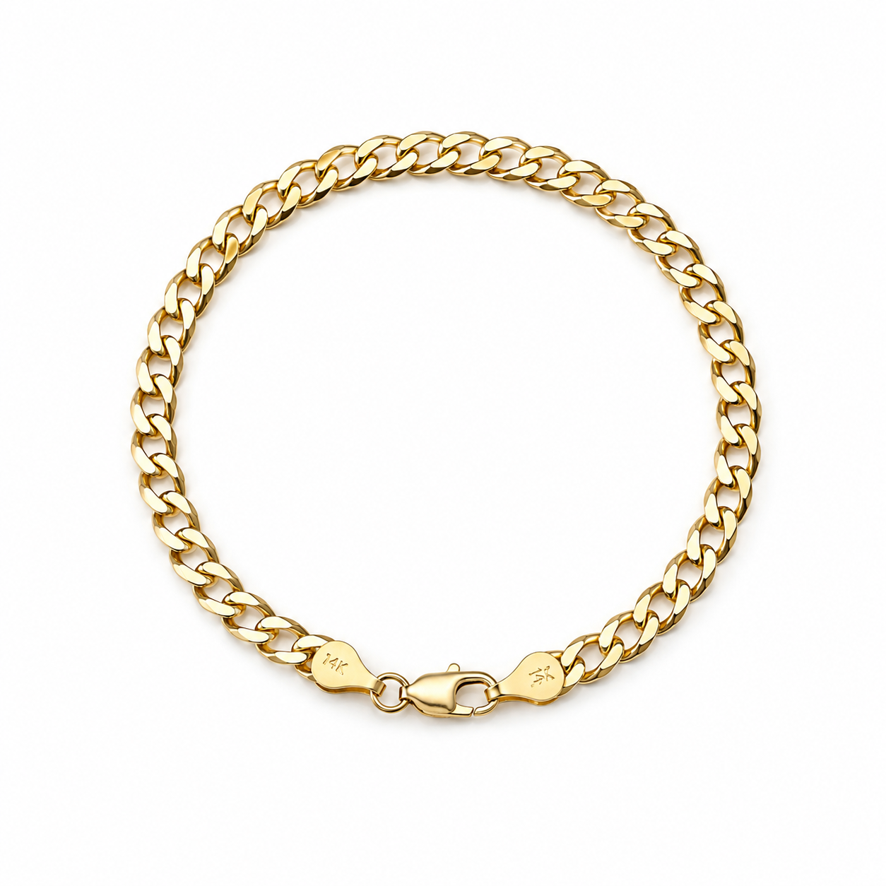 10k Gold Cuban Link Bracelet