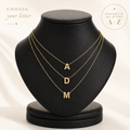 Personalized Initial Gold Necklace